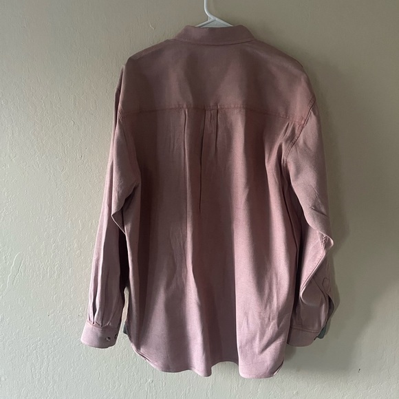 The Territory Ahead Mens Casual Button Down Shirt Size XL Red Long Sleeve - Picture 4 of 7